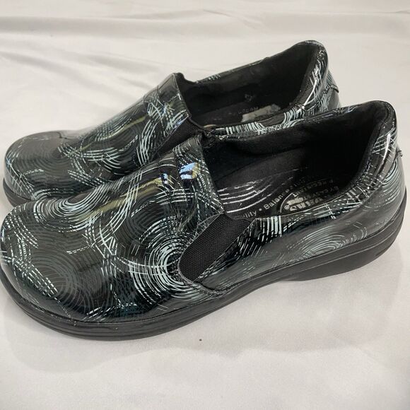 Easy Works Nurse Shoes 8M Women’s Black Slip Resistant Clogs Work Comfort unique - Picture 2 of 9